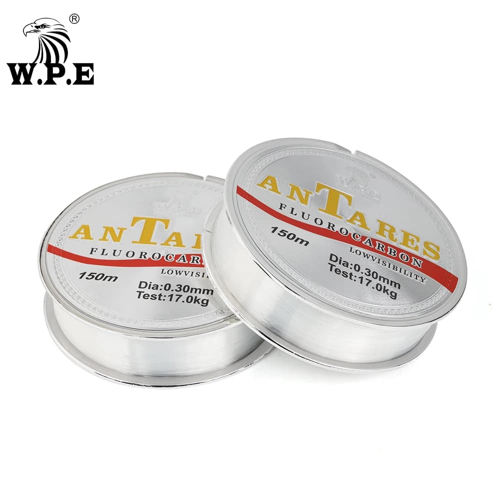 Ligne de pêche fluorocarbone ANTEROS W.P.E 150m pour carpe 10-41kg diamètre 0.20-0.60mm