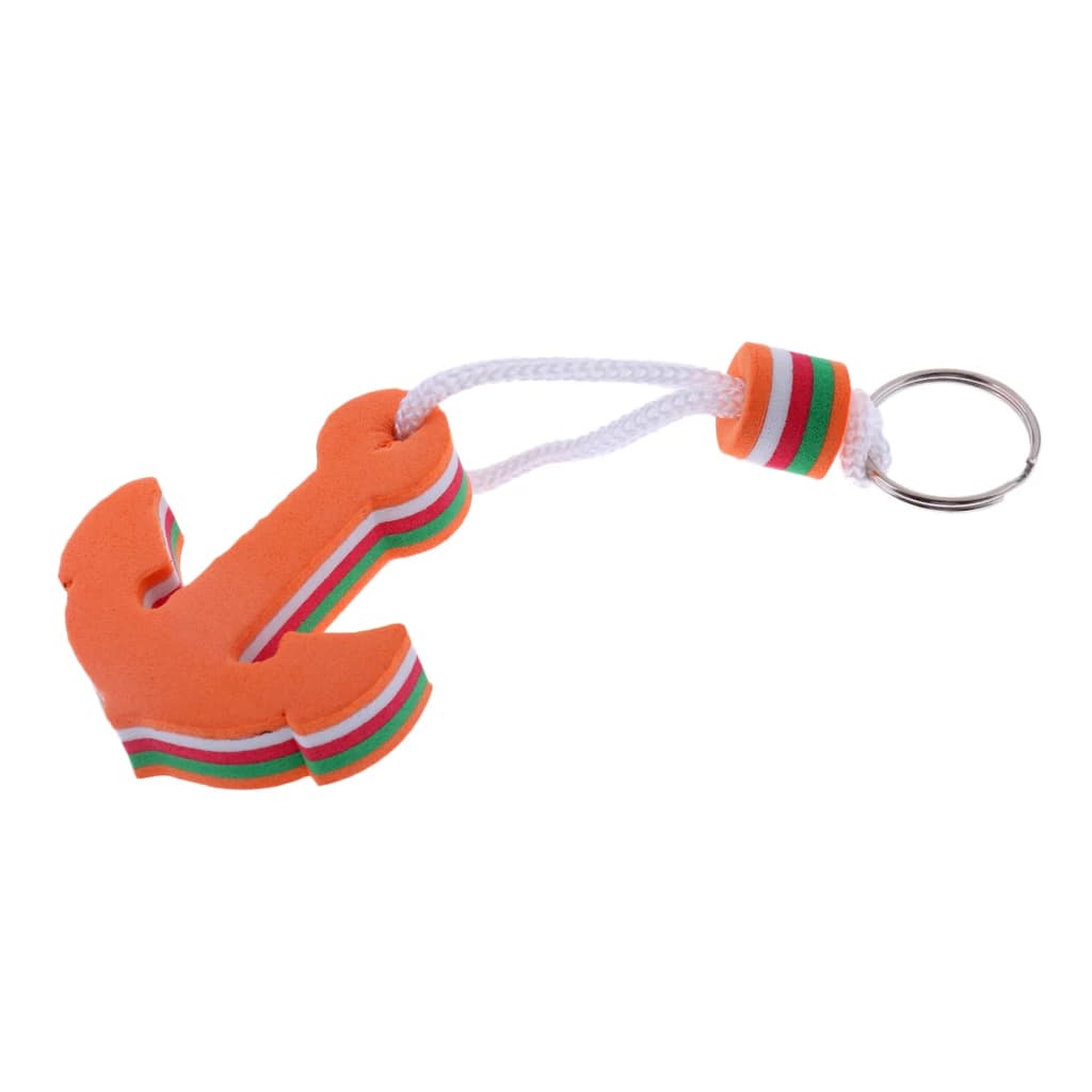 Porte-clés flottant EVA pour bateau - Flotteur clés marine ancre flottante voile kayak pêche