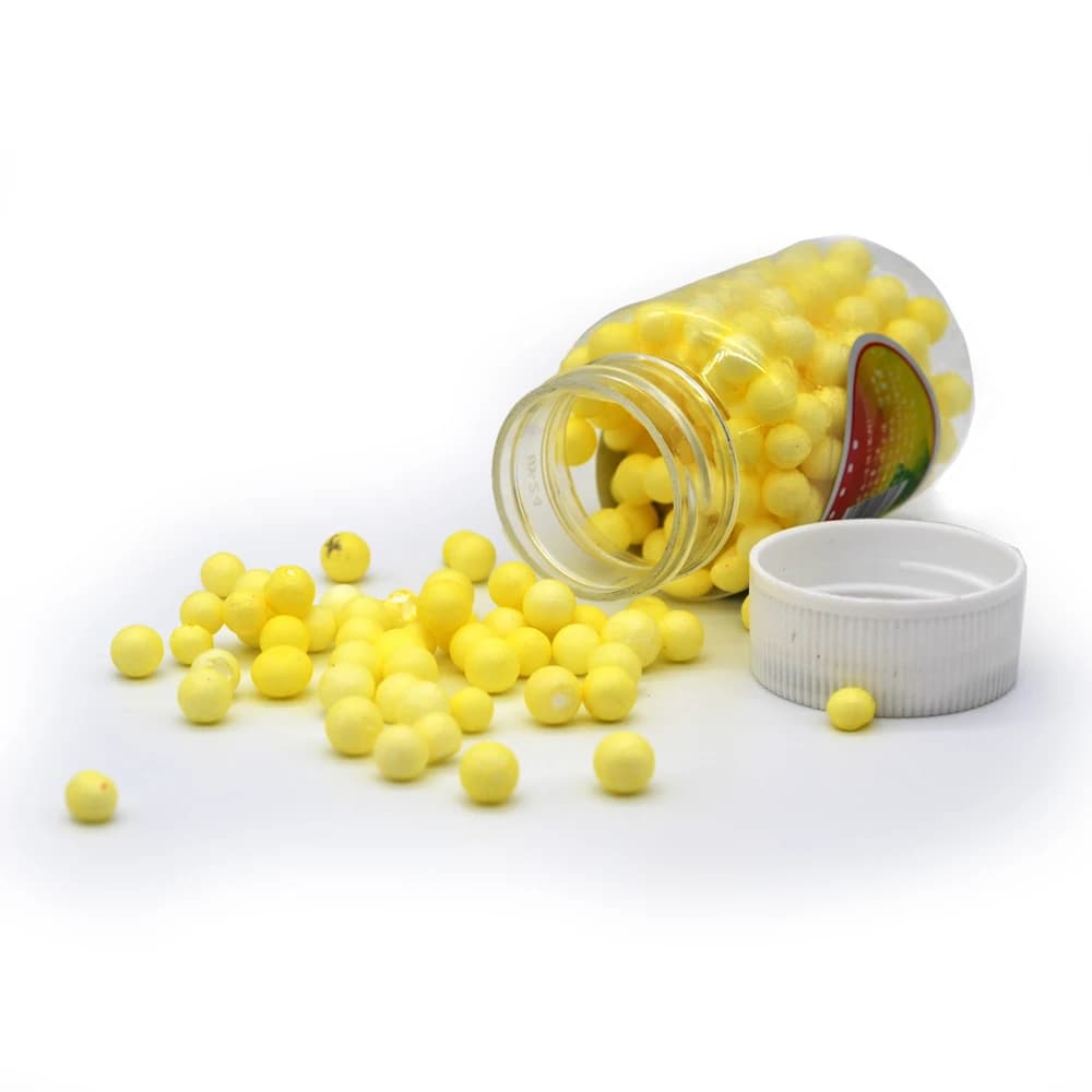Flotteurs MNFT 2Bottles Carp Foam Ball Beads - Appâts pop-up senteur sucrée pour pêche au fond