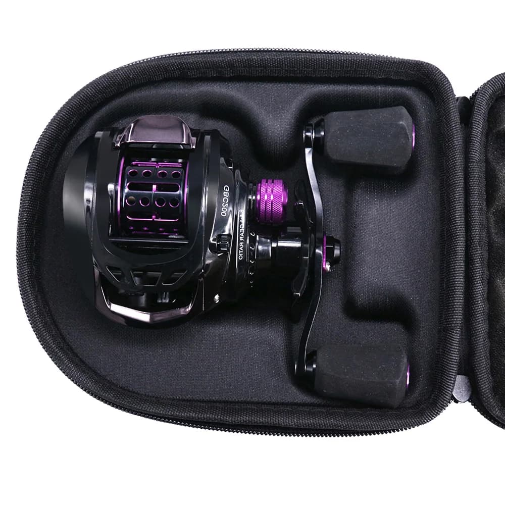 Sac moulinet baitcasting pêche mer EVA - Pochette protection tambour gaucher droitier matériel pêche France
