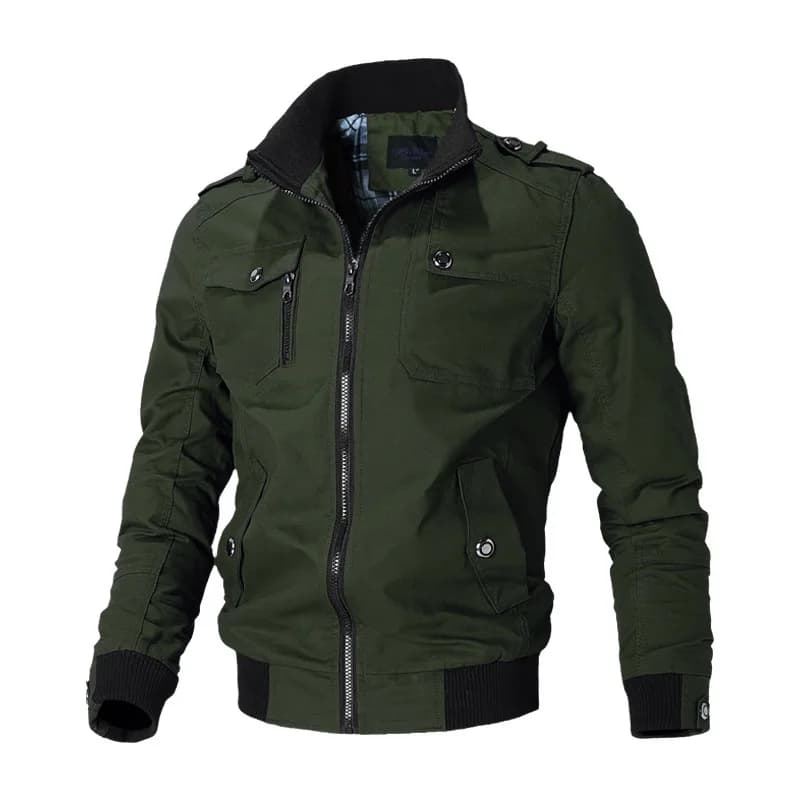 Bomber homme coupe-vent printemps automne - Veste slim technique pour pêche sportive nouvelle collection
