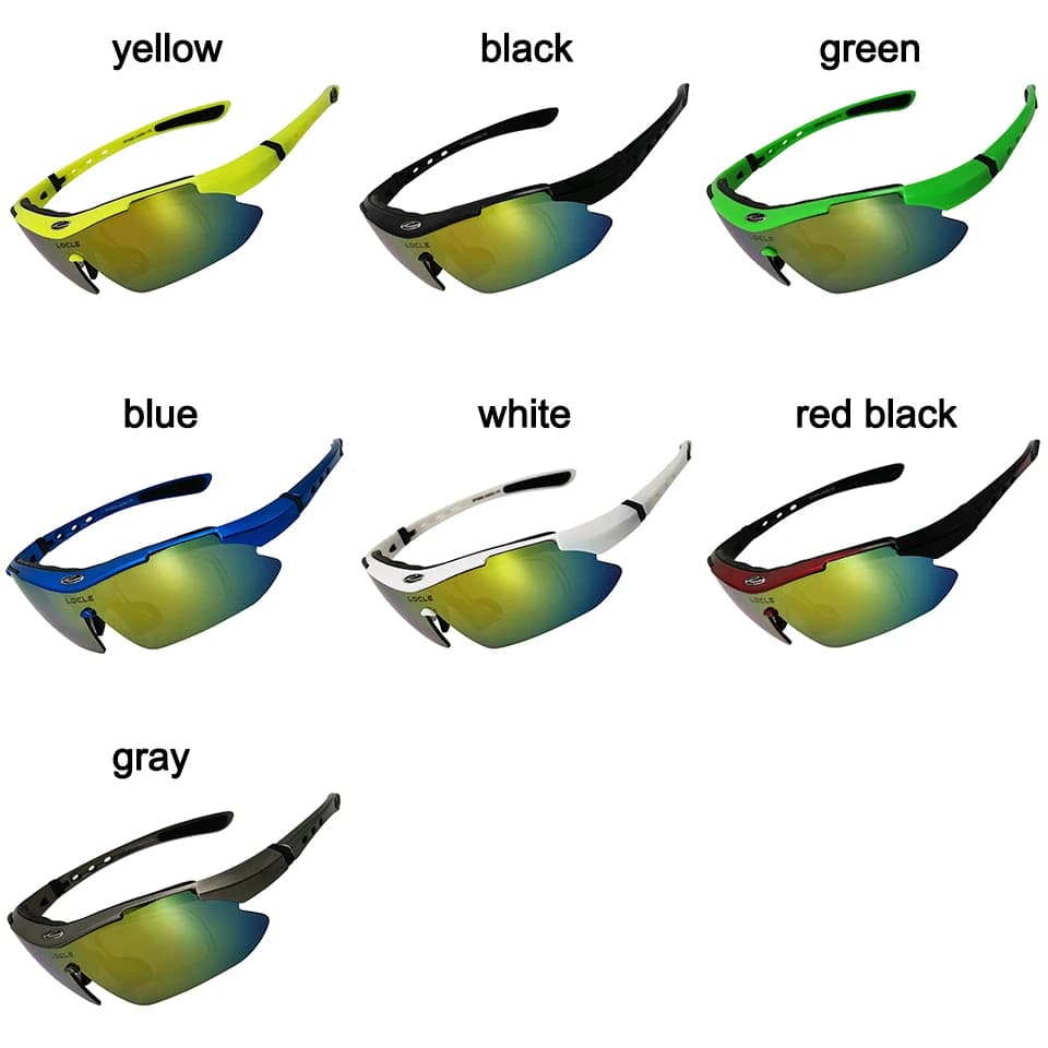 Lunettes LOCLE polarisées UV400 - Randonnée, tir, pêche, escalade - Homme, style tactique, sport polyvalent