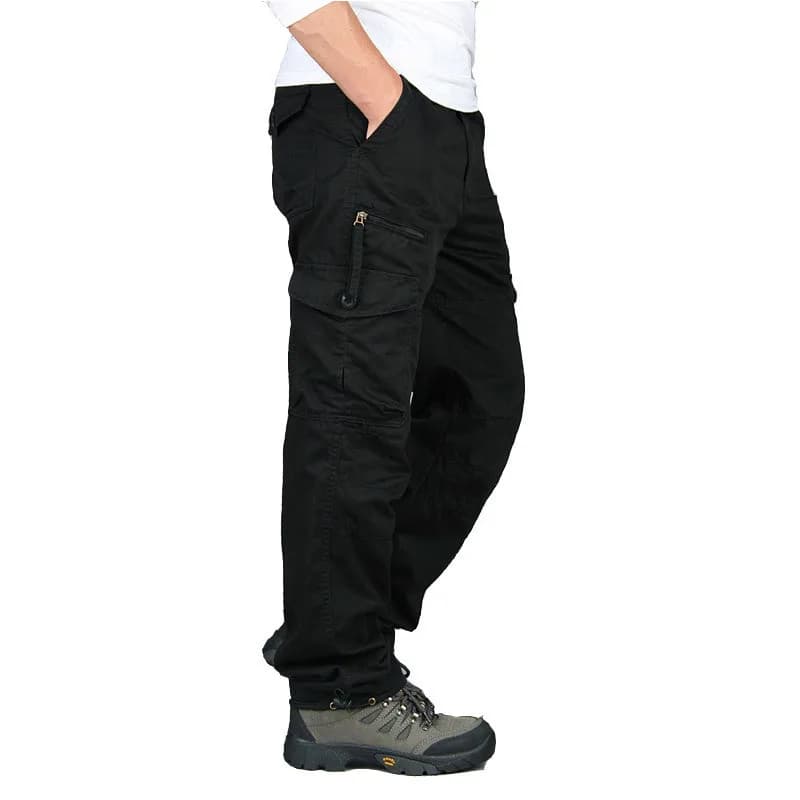 Salopette cargo pêche multi-poches militaire printemps automne pour homme streetwear