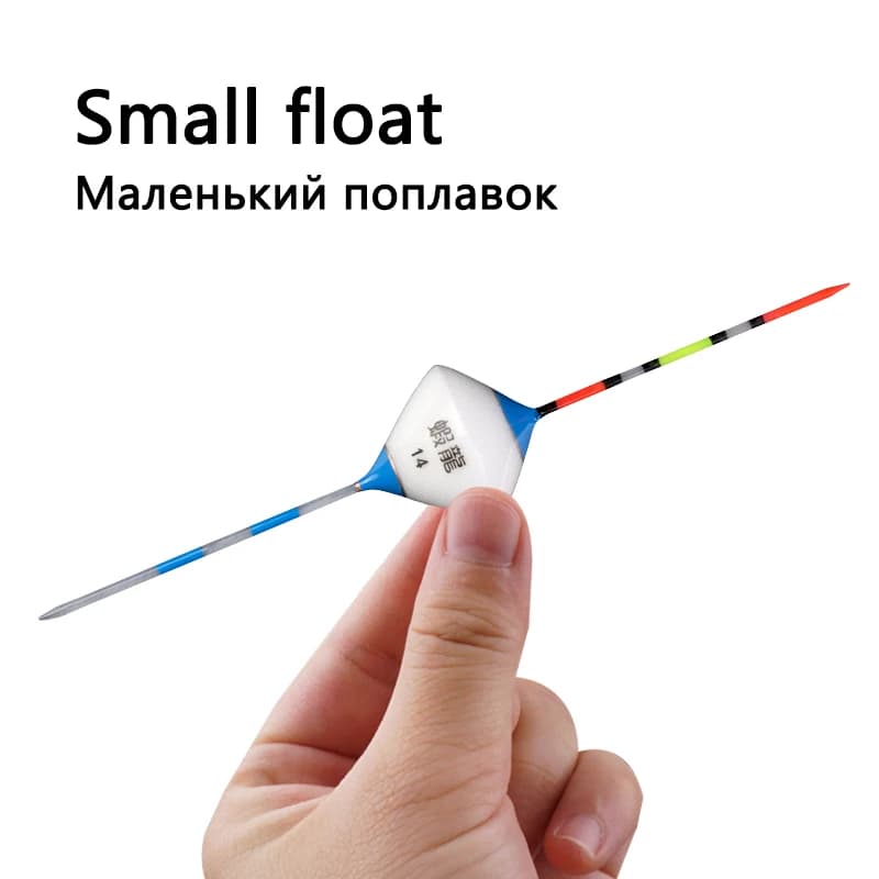 3 flotteurs nano pêche sensibles avec porte flotteur pour pêche en eau peu profonde et pêche