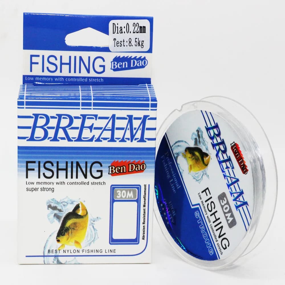 Ligne de pêche hiver monofilament super résistante Japon 0.08mm 0.10mm 0.12mm pour pêche sur glace