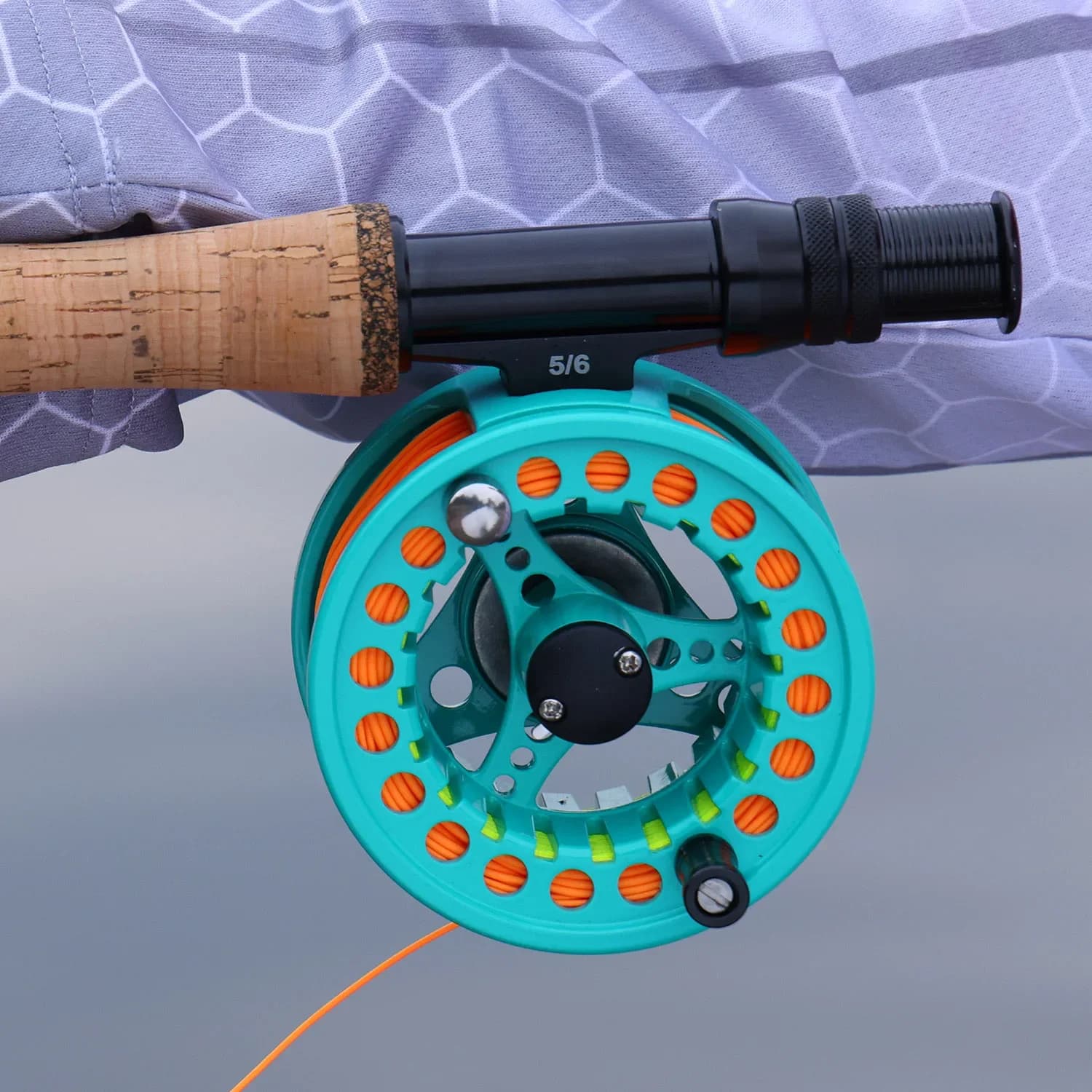 Moulinet Fly Fishing Sougayilang alliage aluminium pour cannes 5/6 7/8 avec frein 11kg