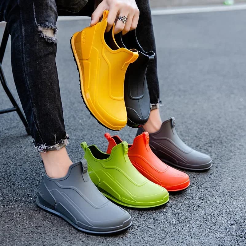 Chaussures de pêche légères antidérapantes 2024 - Bottes caoutchouc durables pour randonnée pêche
