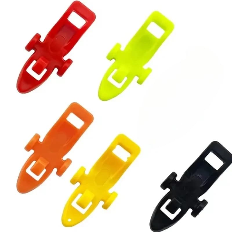Porte-hameçons de pêche avec élastiques - Support pour leurres et appâts 3 tailles