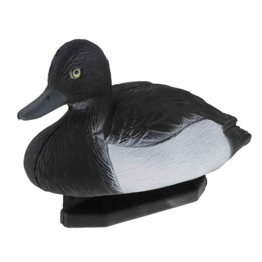 Leurre canard flottant de chasse - Décoration jardin et épouvantail pour étang
