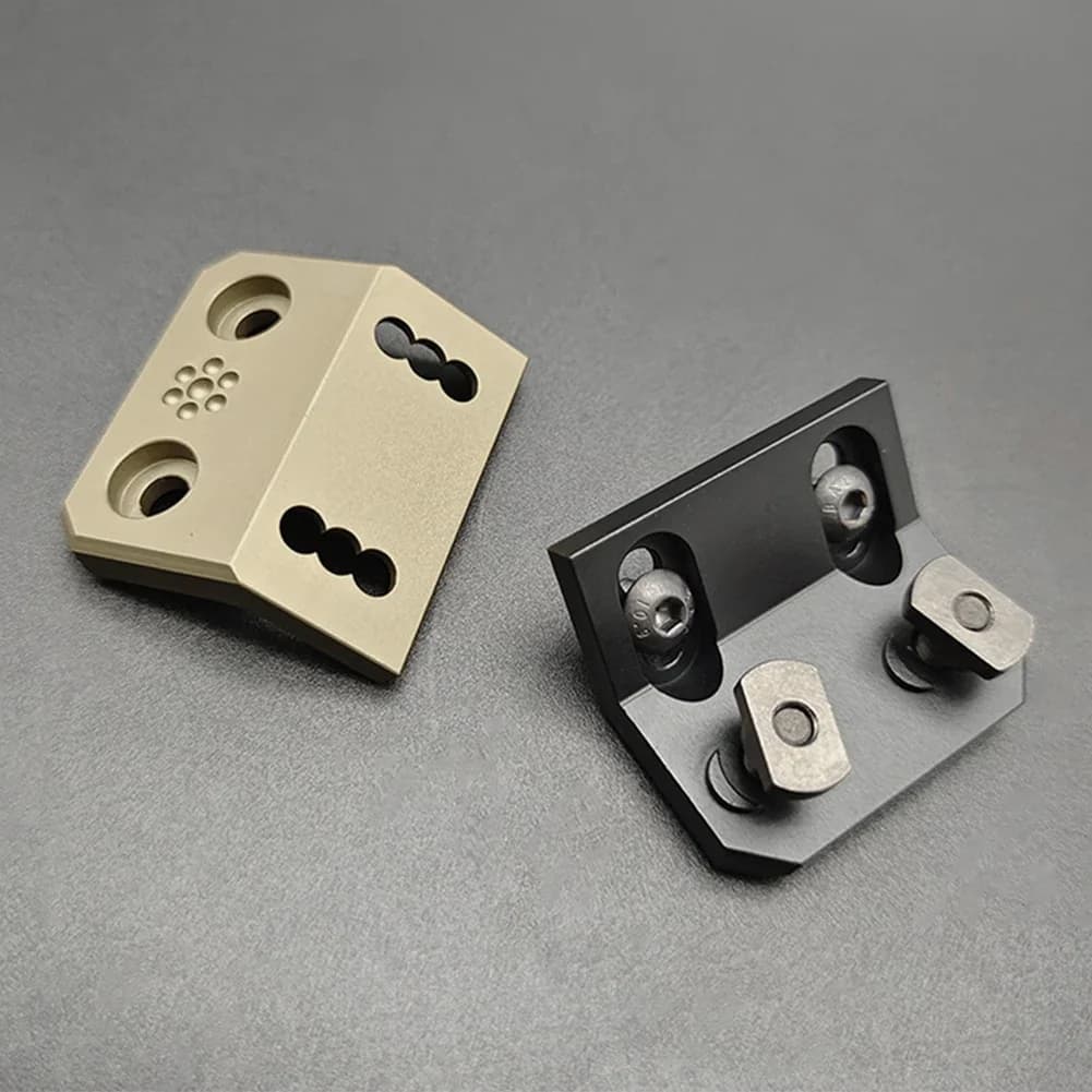 Support tactique M300/M600 pour lampe de pêche - Montage offset CNC pour rail Mlok