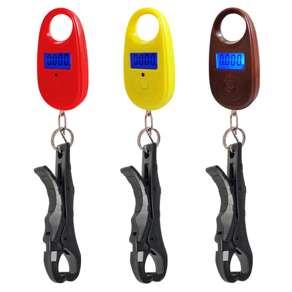 Balance électronique 40kg avec pince à poissons - Mini digitale portable pour pêche outdoor précise