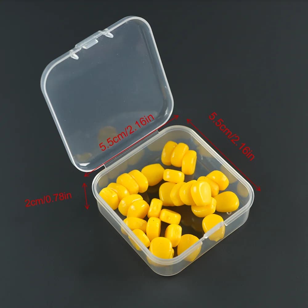 30 leurres souples en silicone imitation maïs pour carpe - appâts flottants à l'odeur de maïs