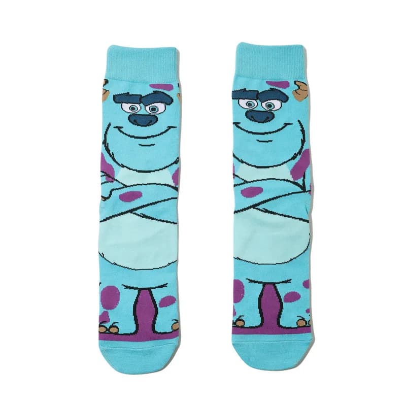 Lot 47 styles chaussettes cartoon drôles couple - Crew longues tendance homme design