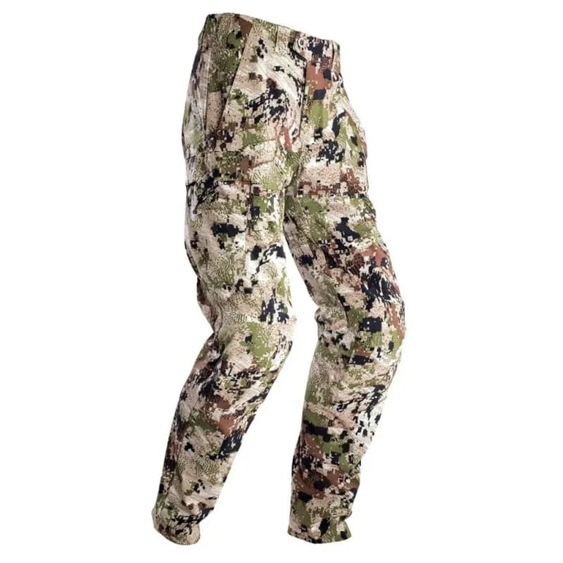 Pantalon technique camouflage alpin de qualité - Pêche en montagne, sports outdoor, confort respirant
