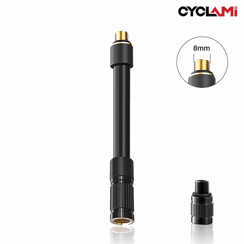 Tube extension 8mm pour pompe à vélo - Accessoire indispensable pour pêcheurs cyclistes