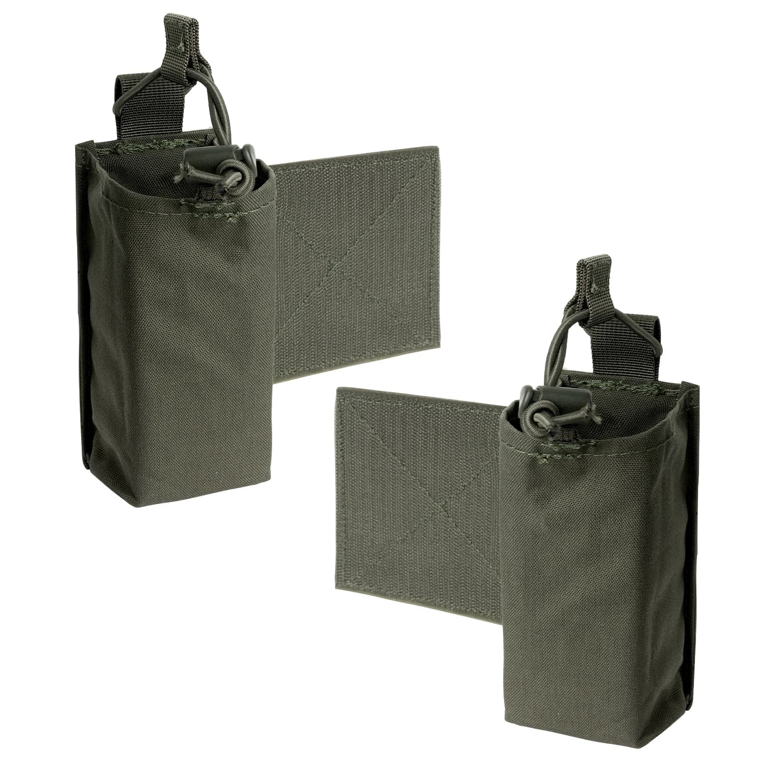 Pochette radio tactique IDOGEAR 3317-D pêche - Porte talkie-walkie extensible camouflage