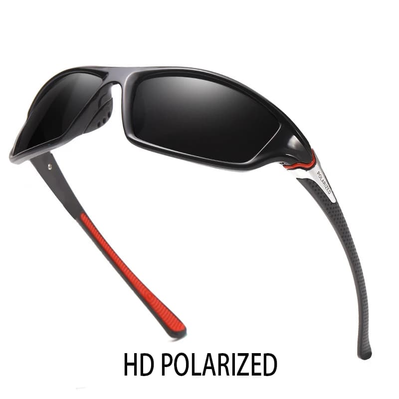 Lunettes de soleil polarisées sport pêche vélo - Protection UV 400 hommes femmes extérieur