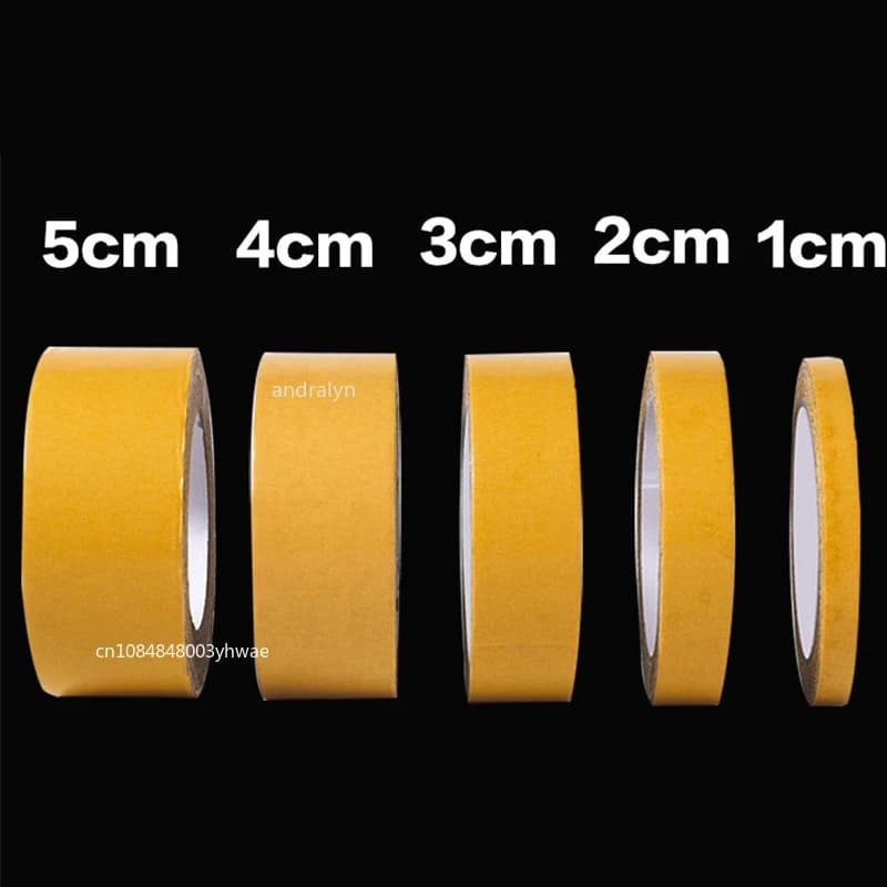 Ruban adhésif double face haute viscosité pour équipement pêche - Grille fibre transparente étanche