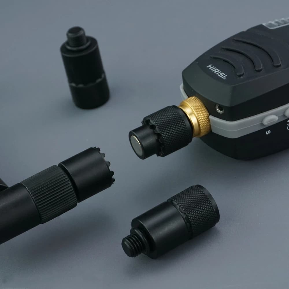 Connecteur Quick Change Hirisi AQ210 Aluminium pour Alarme de Pêche et Rod Pod - Adaptateur Carpe