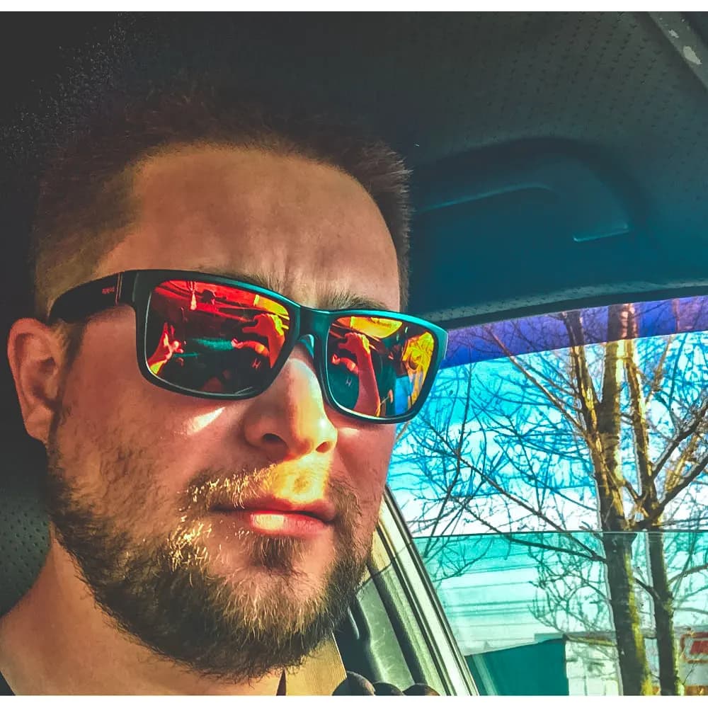 Lunettes de soleil sport KDEAM polarisées - Verres photochromiques couleurs chocs pour outdoor
