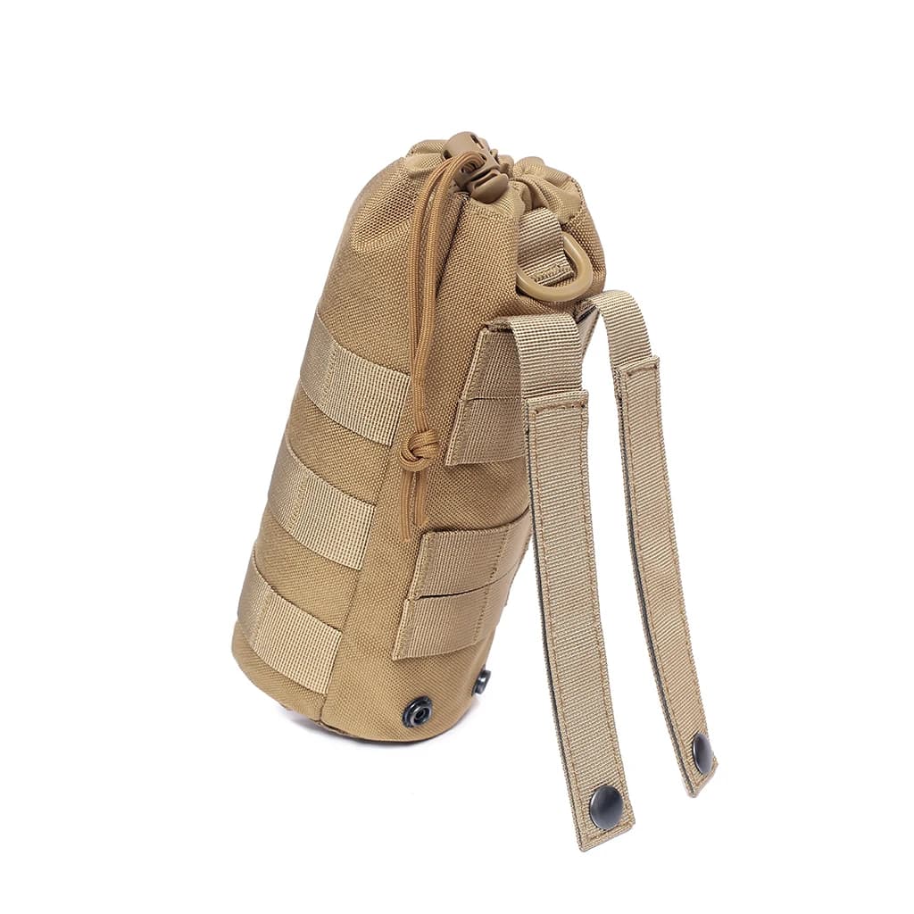 Sac tactique MOLLE pour gourde - Porte-gourde pour pêche, chasse, randonnée et camping