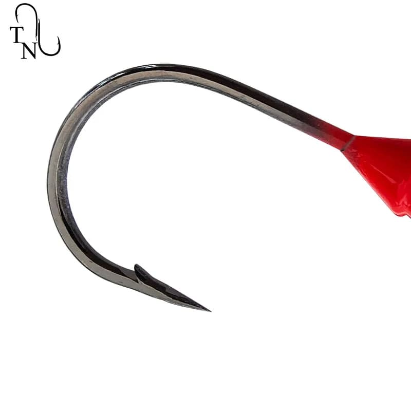 Leurres jig TN68 10g à 40g avec hameçons triples pour pêche du perche et black bass en eau douce