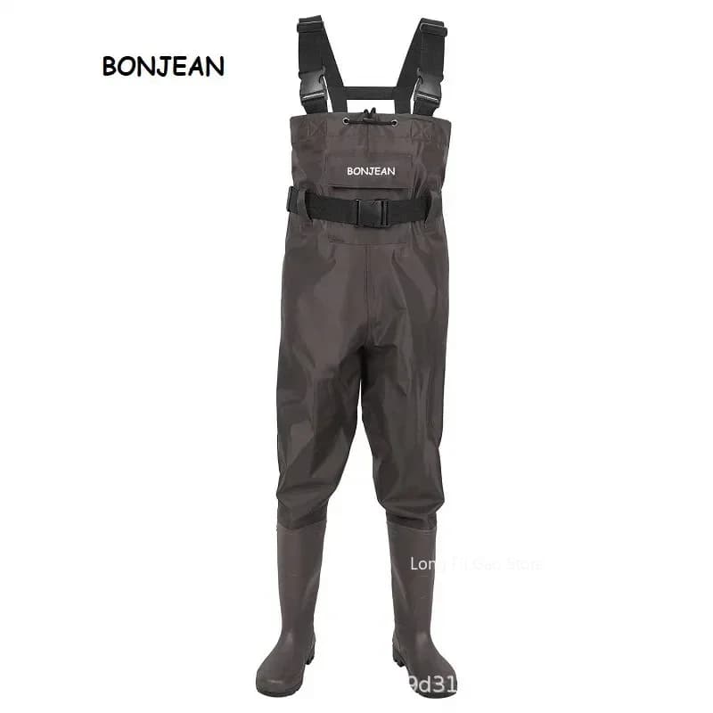 Kit complet waders de pêche avec bottes - Combinaison imperméable pour hommes et femmes adulte