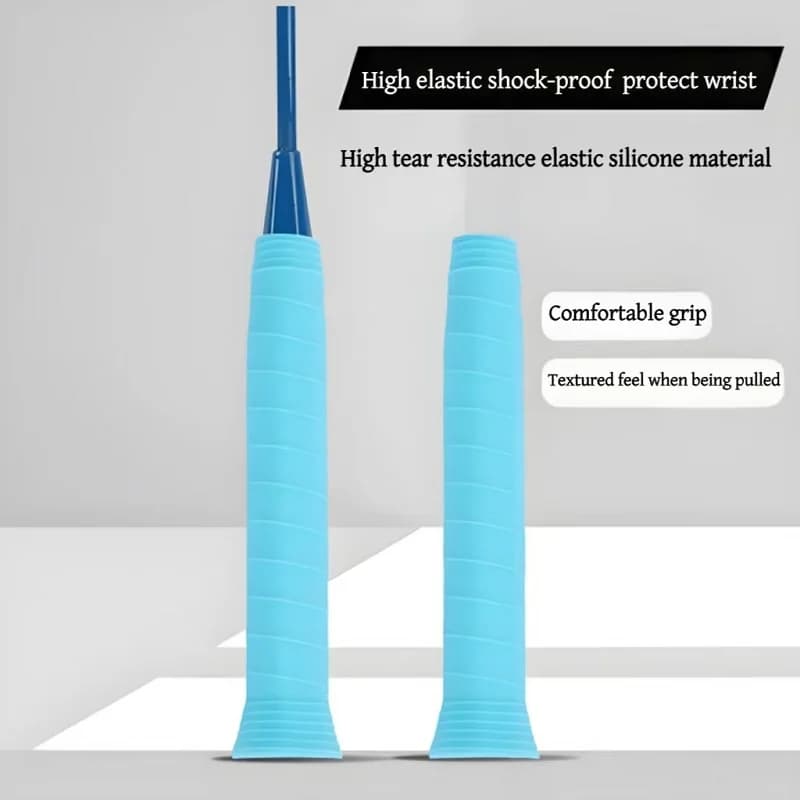 Manchon silicone lavable élastique pour canne à pêche - Couverture poignée étanche anti-dérapante
