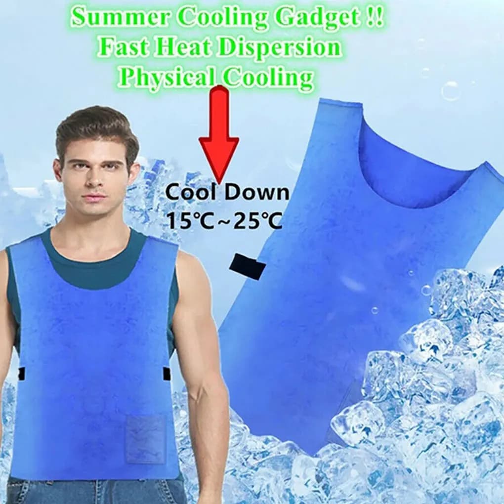 Veste rafraîchissante été sans réfrigération - Légère, confortable, tissu sport imperméable