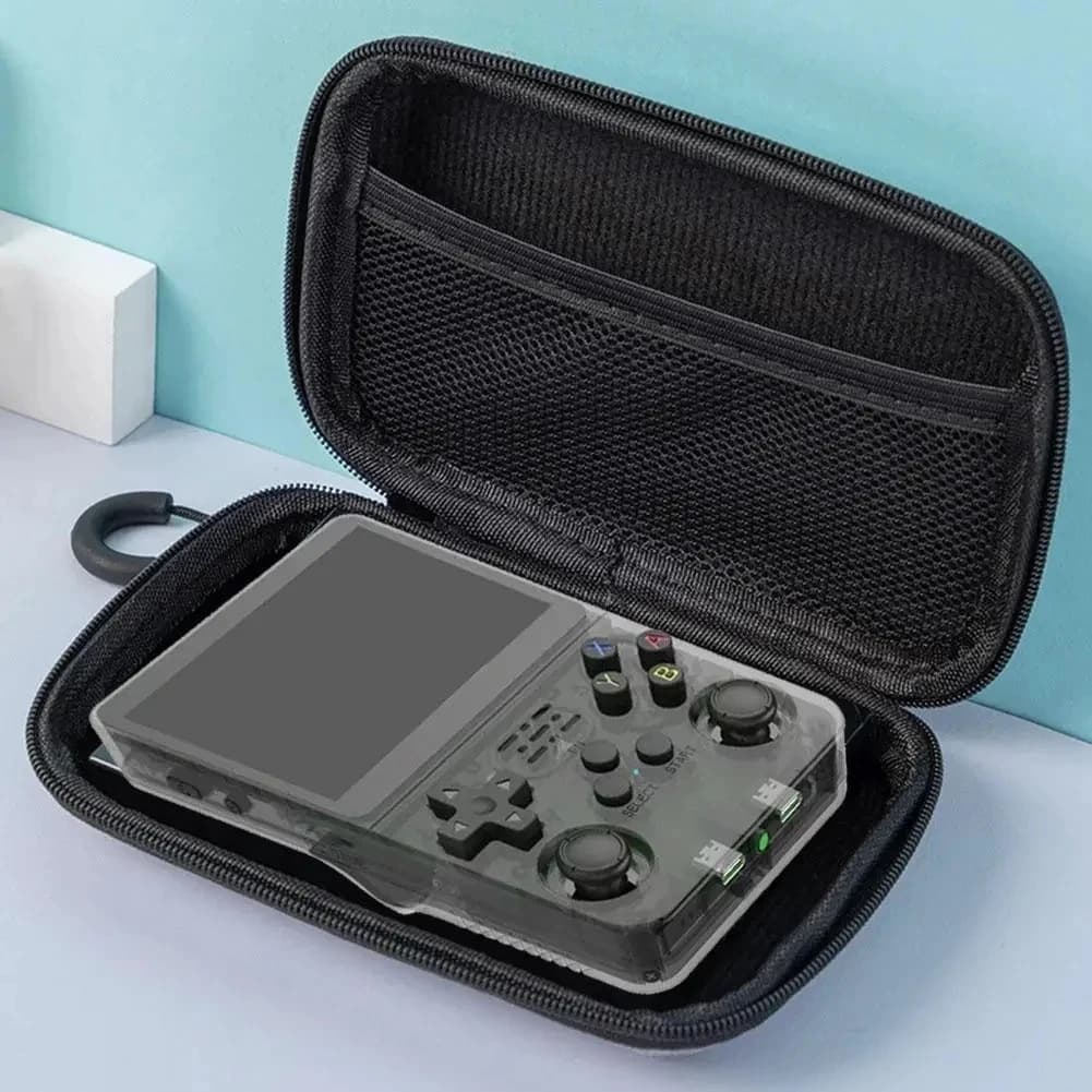 Boîte rangement jeu R36S R35S étui rigide EVA protection console accessoires gaming organisation