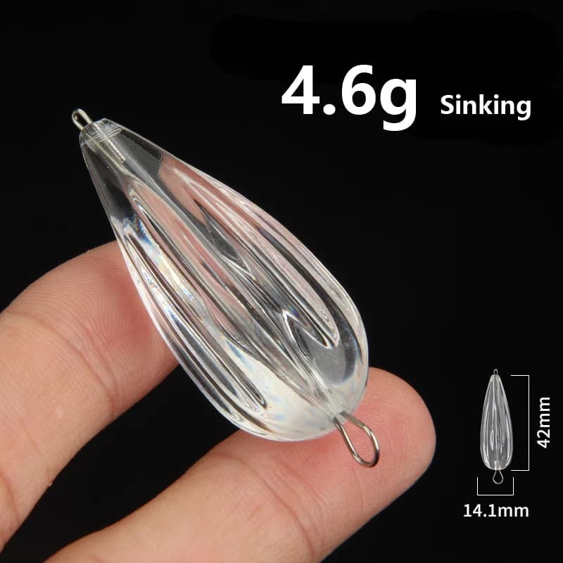Lot de 5 flotteurs bombardiers 3g à 7.2g pour carpe, pêche à la cuiller ou au