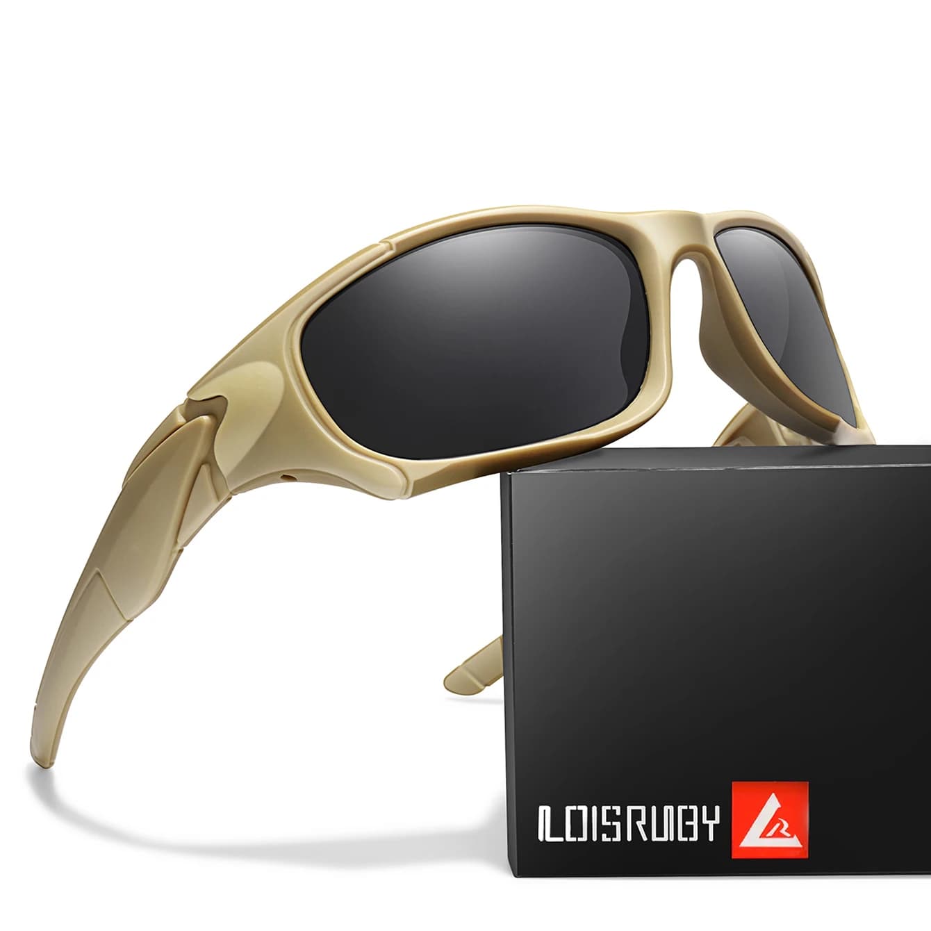 Lunettes de pêche polarisées camouflage classique UV pour outdoor, conduite, vélo