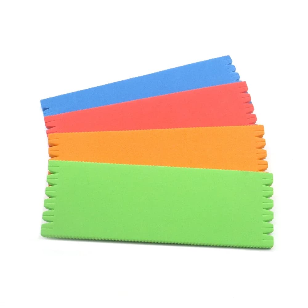 Lot de 10 plaques en mousse EVA pour enrouler lignes de pêche et traces leurres