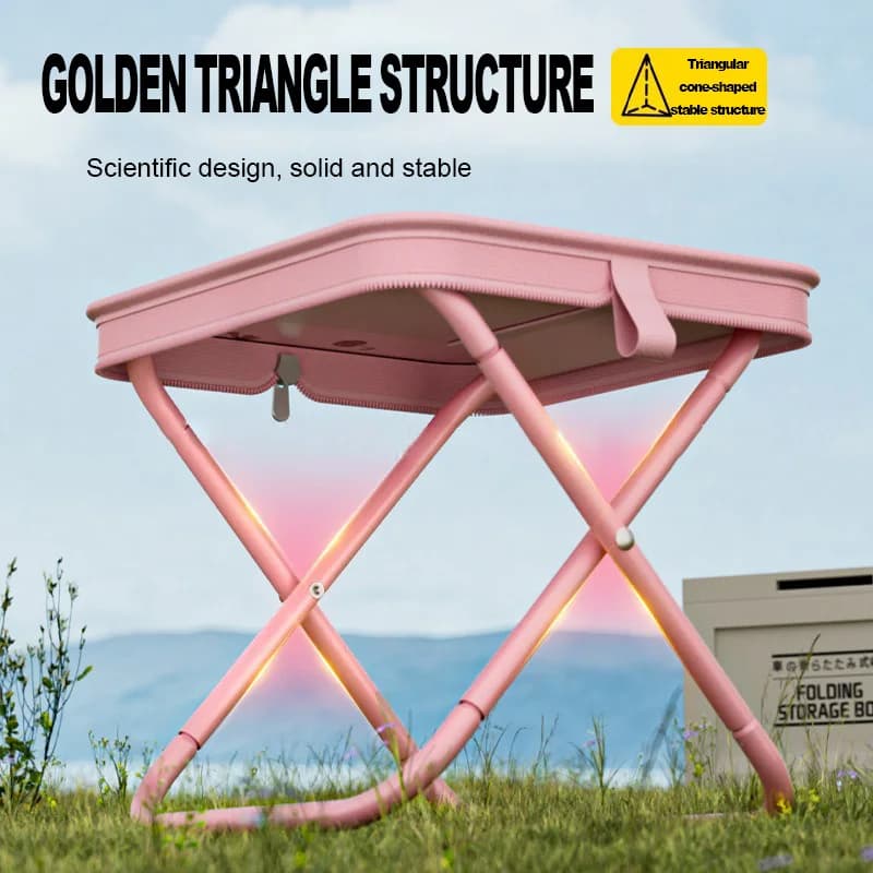 Chaise pique-nique camping pliante multifonction portable - Tabouret pêche voyage ultra-léger accessoires