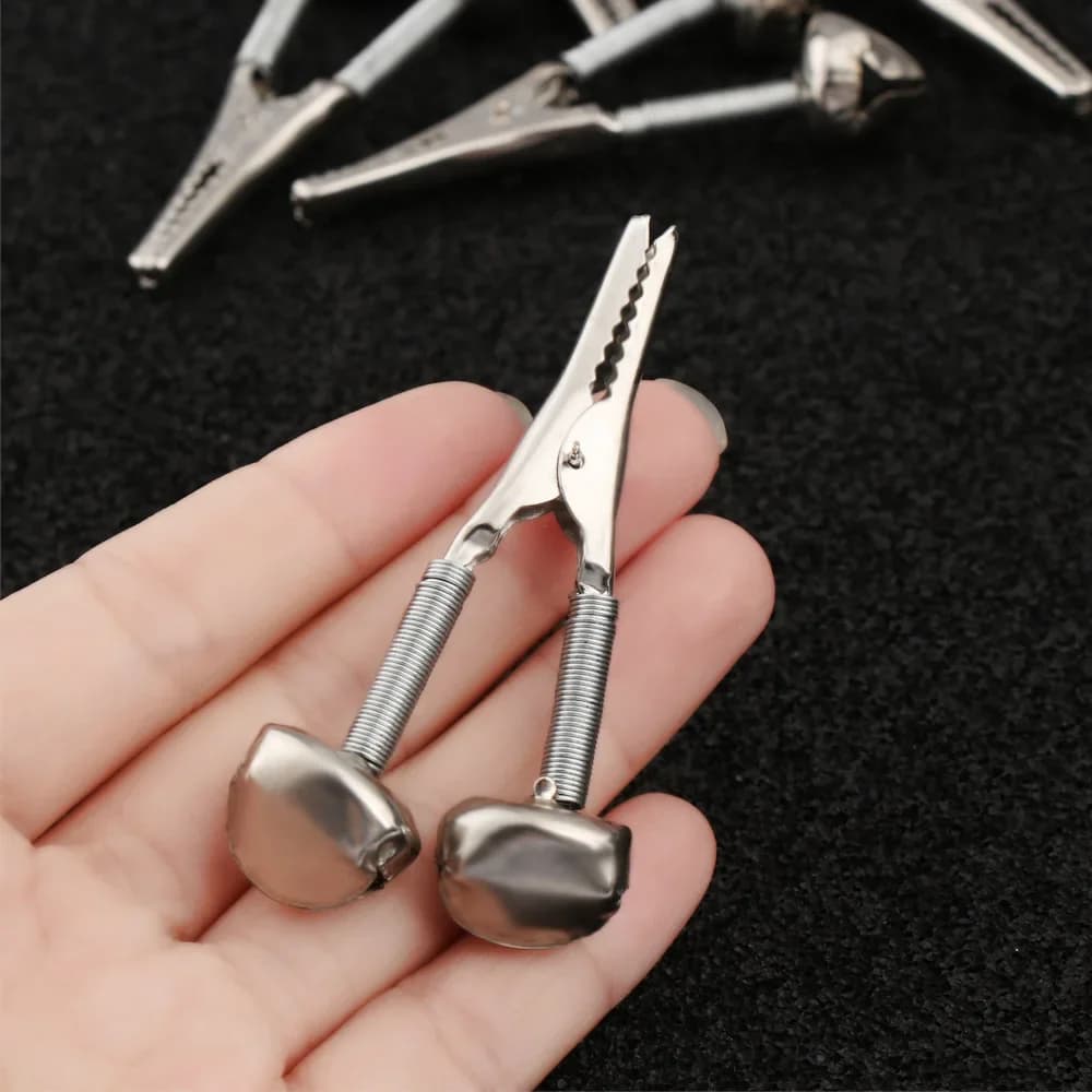 Clips alarme pêche acier inoxydable 1 à 10 pièces - Anneaux de fixation avec alerte sonore