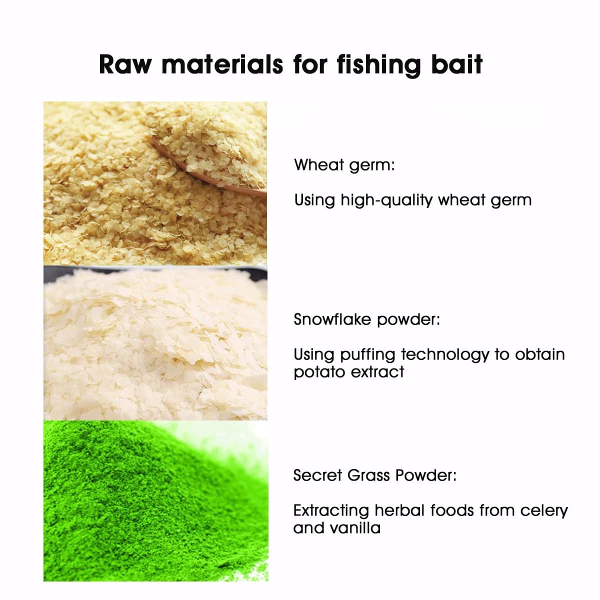 Appât végétal Fishing King 300g saveur vanille - Pour carpe, tilapia, brème et poissons blancs