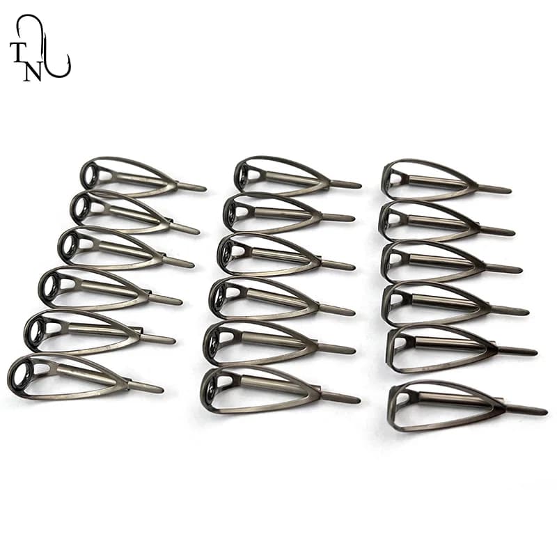 Kit 5 pièces TN99 TUCRLST anneaux guidon canne pêche rechange réparation eau salée
