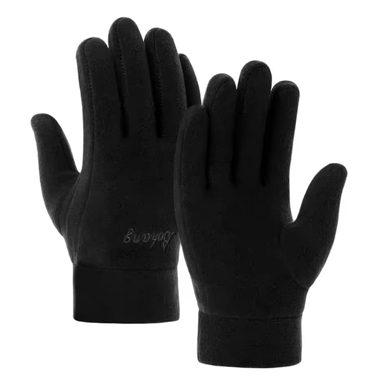 Gants pêche hiver épais polaire homme femme pour pêche glaciaire et conditions extrêmes