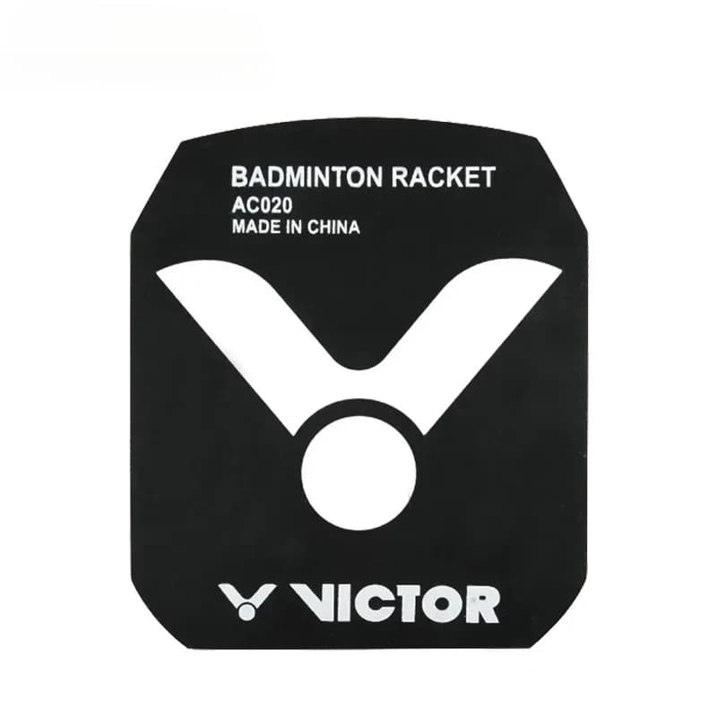 Plaque Logo Marque pour Raquette Badminton - Personnalisation et Style Sportif Original