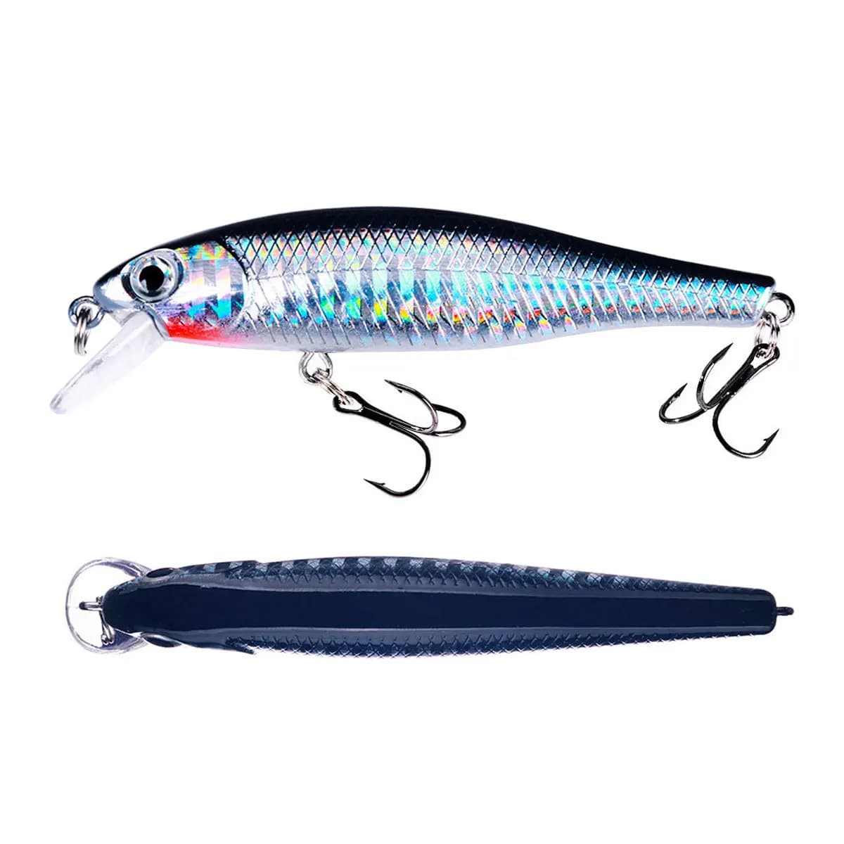 Leurre jerkbait minnow crank wobbler 8.8cm 9g - Appât artificiel pour black bass brochet carpe pêche précise
