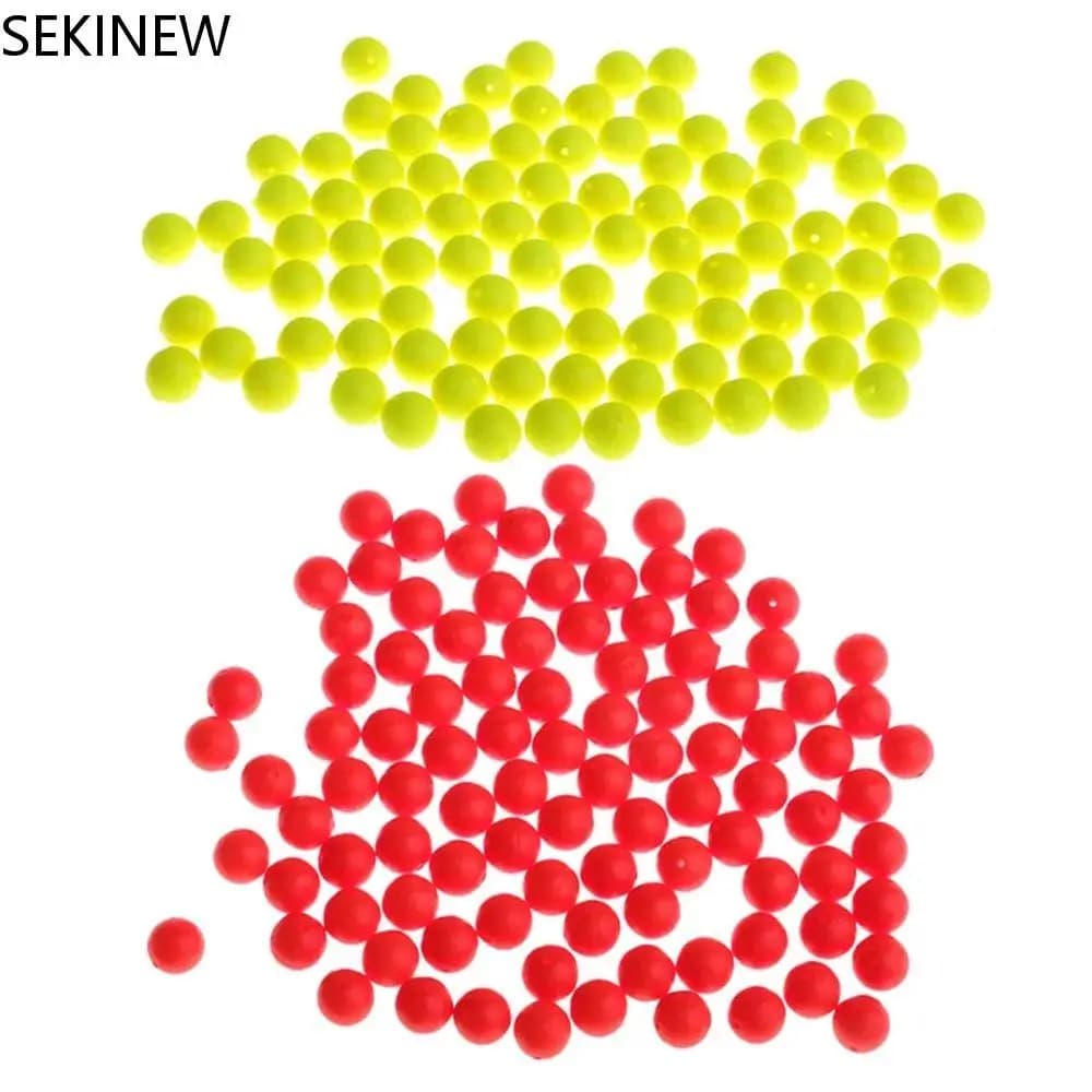 50 pièces bouées flottantes fluorescentes en mousse indicateurs de touche pour pêche