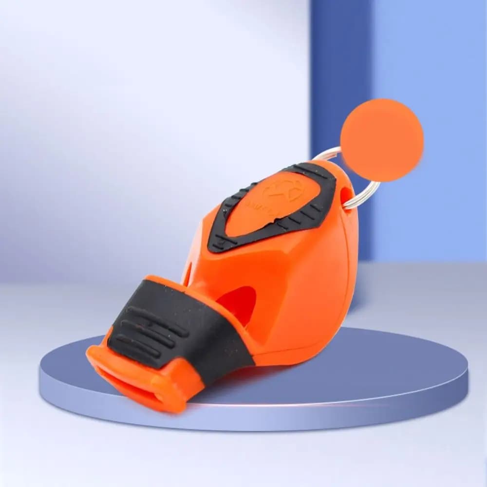 Sifflet main PVC haute qualité - Accessoire d'entraînement multicolore pour pêche