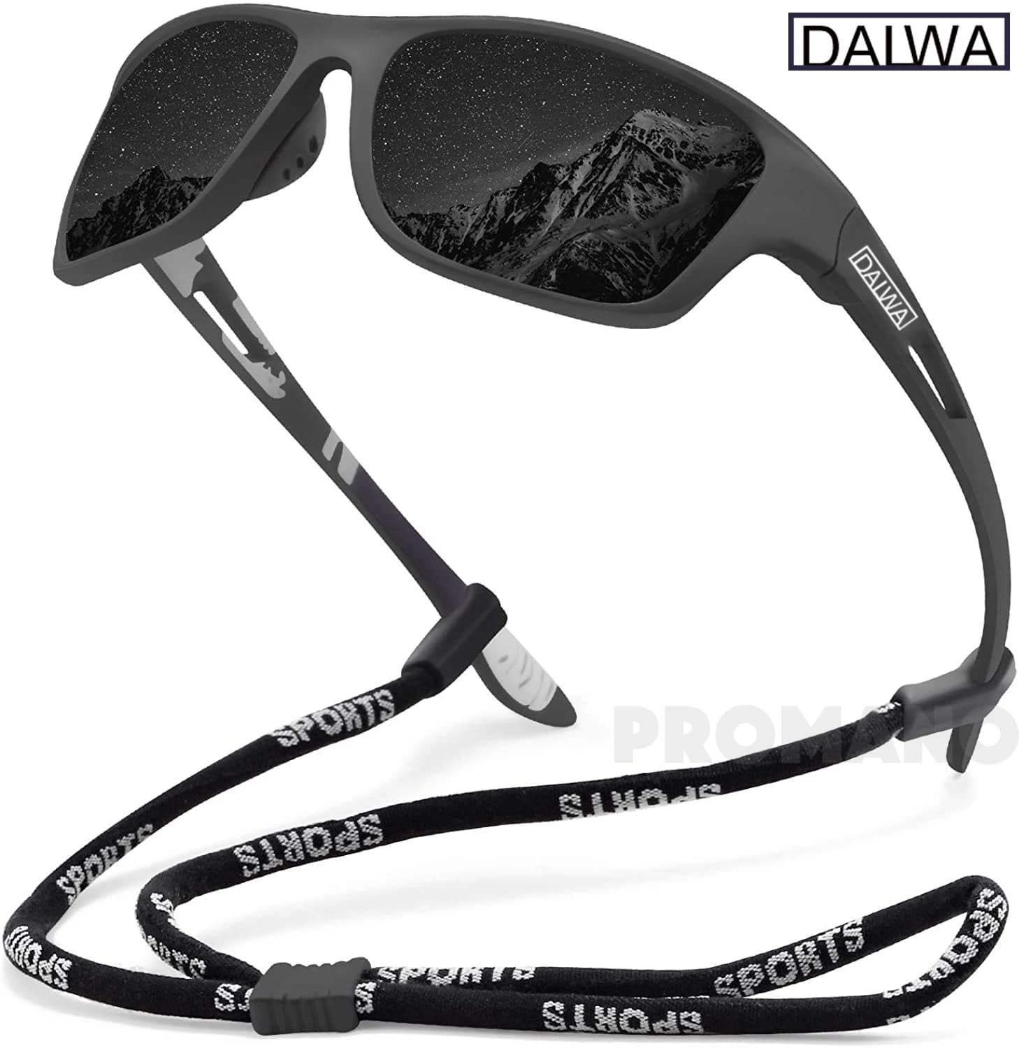Lunettes de pêche polarisées homme UV400 pour conduite randonnée et pêche sportive