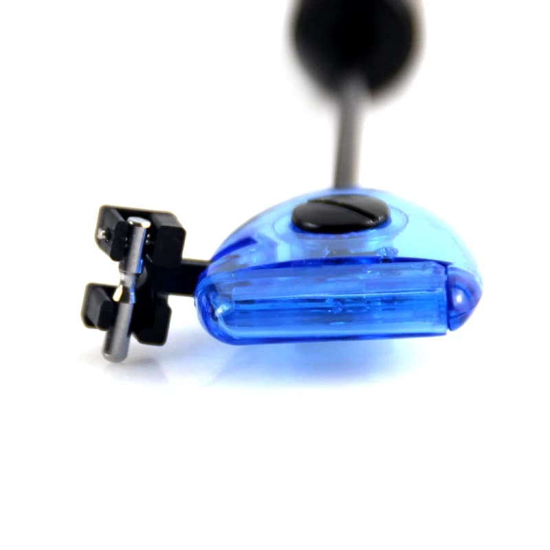 Set JSFUN 4 Indicateurs de Touche Lumineux pour Pêche Carpe - Swingers LED dans Étui Zippé