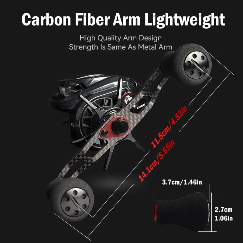 LEYDUN ZORO Baitcasting Fishing Reels 145g Ultra Light Alunminum alloy Body 10+1