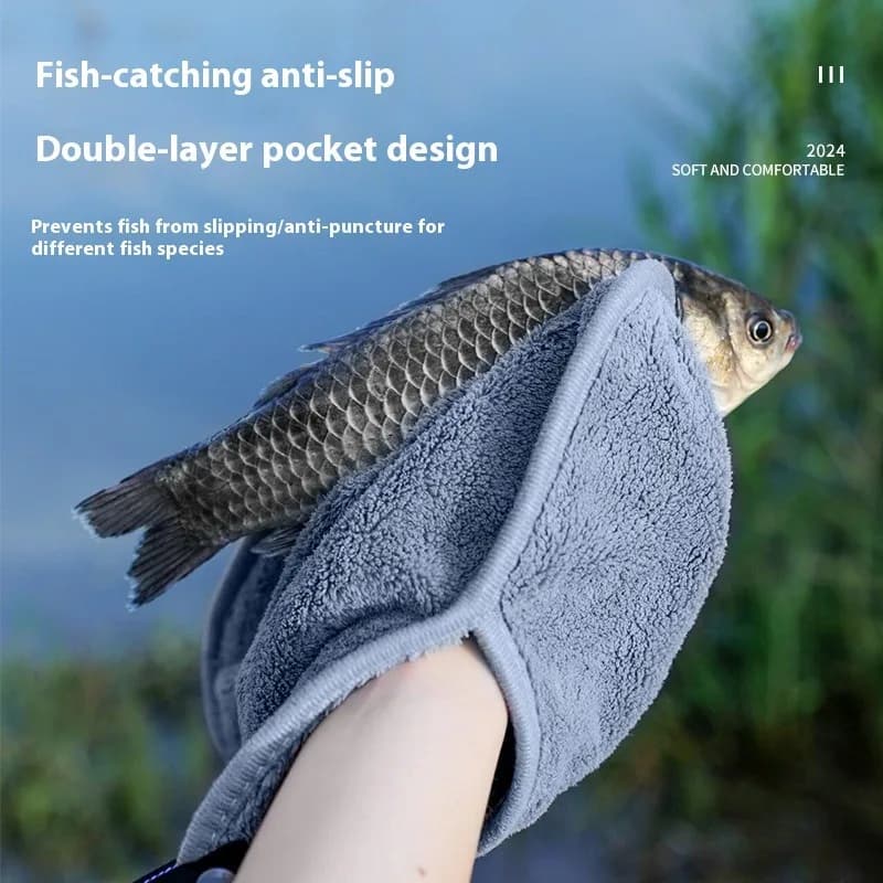 Serviette de pêche ultra douce et séchage rapide, microfibre pour nettoyer et sécher votre canne en extérieur