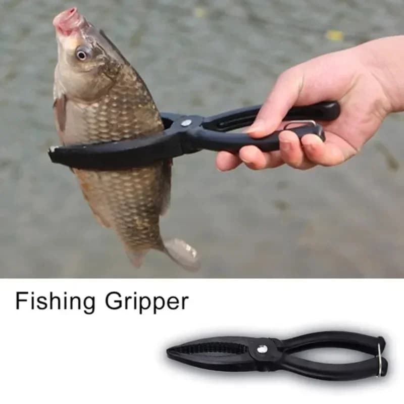 Pince de contrôle pour poissons avec grip anti-dérapant - outil de pêche pratique et sécurisé
