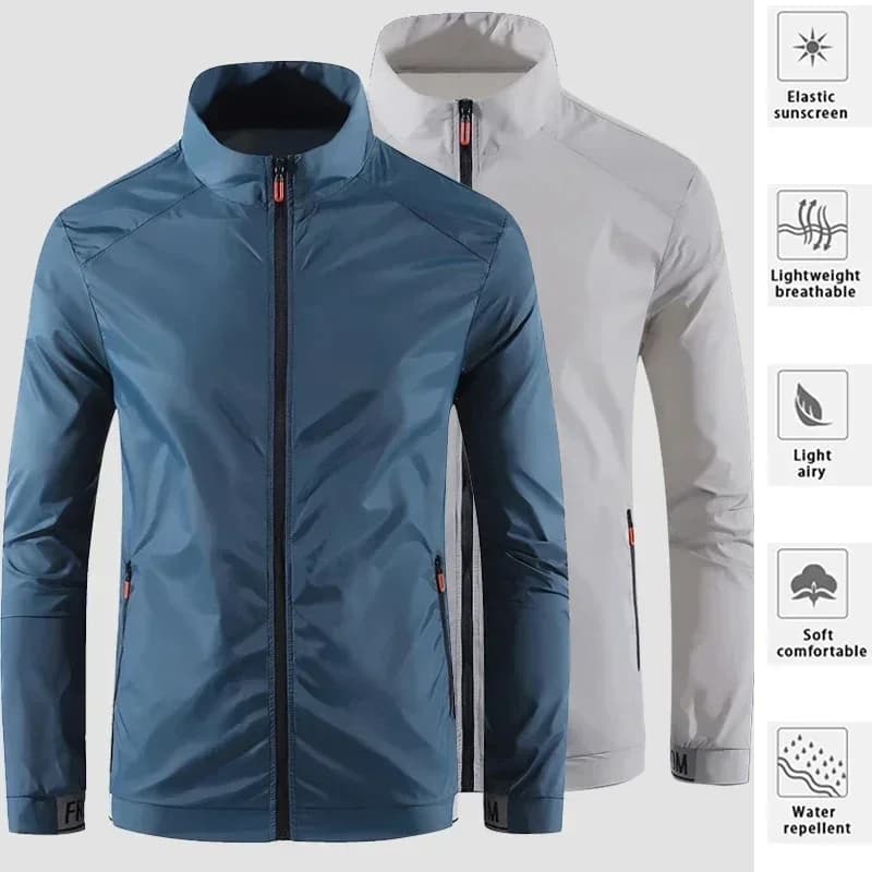 Veste technique randonnée pêche imperméable - Protection solaire séchage rapide vêtement outdoor