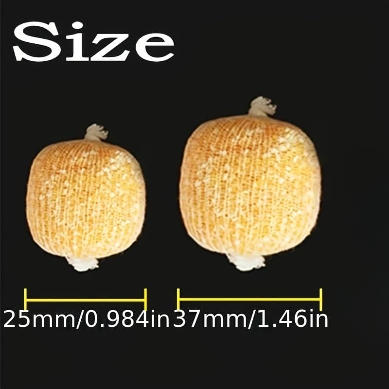 Filet PVA 5m soluble pour pêche carpe - Piège appât sac soluble 25mm/37mm - Outils pêche