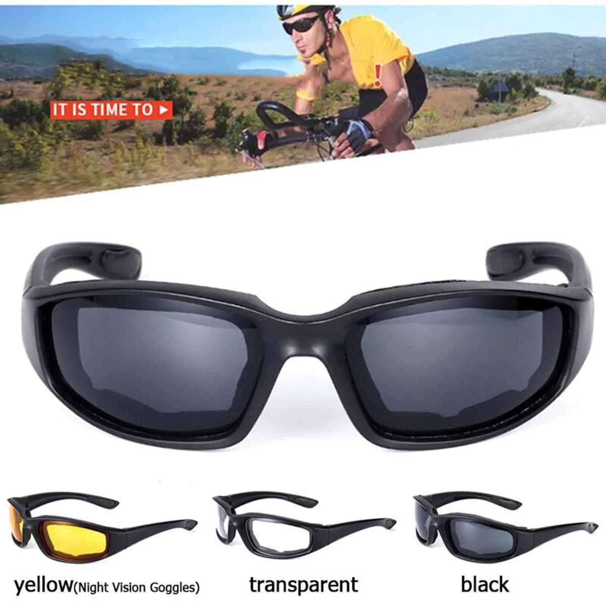 Lunettes de pêche tactiques CS Impact Protection pour femmes - Protection anti-vent et anti-UV